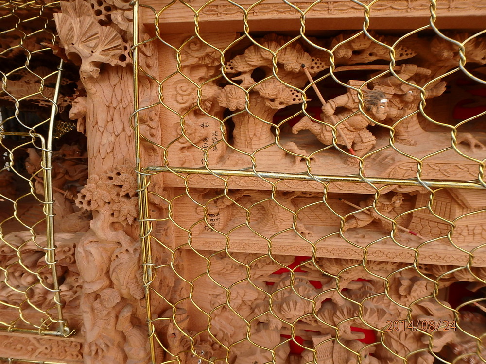 岸和田だんじり祭り藤井町のだんじり